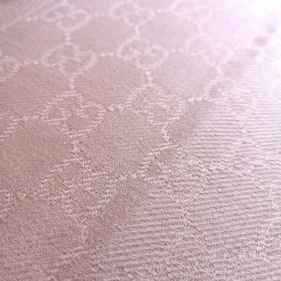 GG Jacquard Wool Scarf - Picture 5 of 6